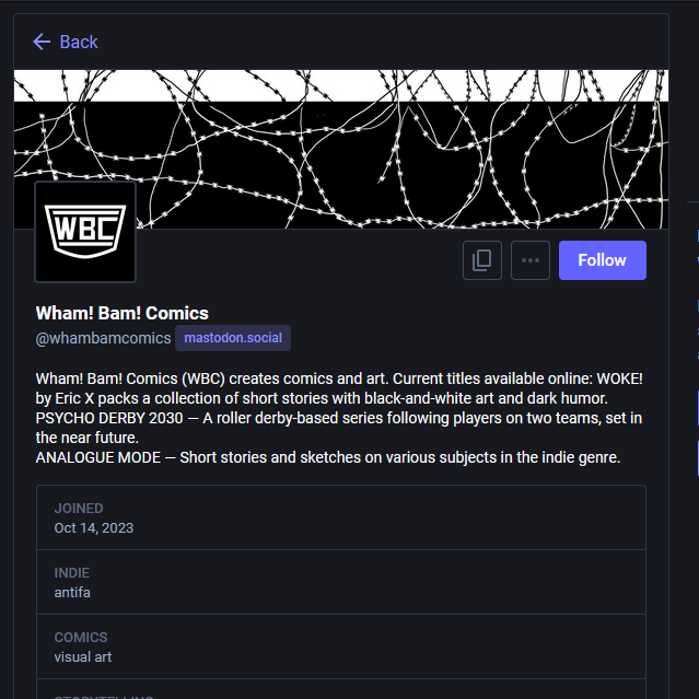 Mastodon thumb